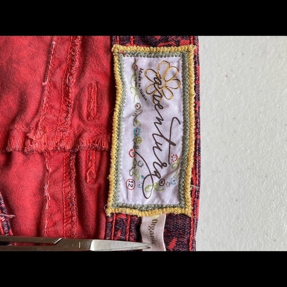 Aventura Organic Cotton Raspberry Jeans Sz 12 - Picture 5 of 5